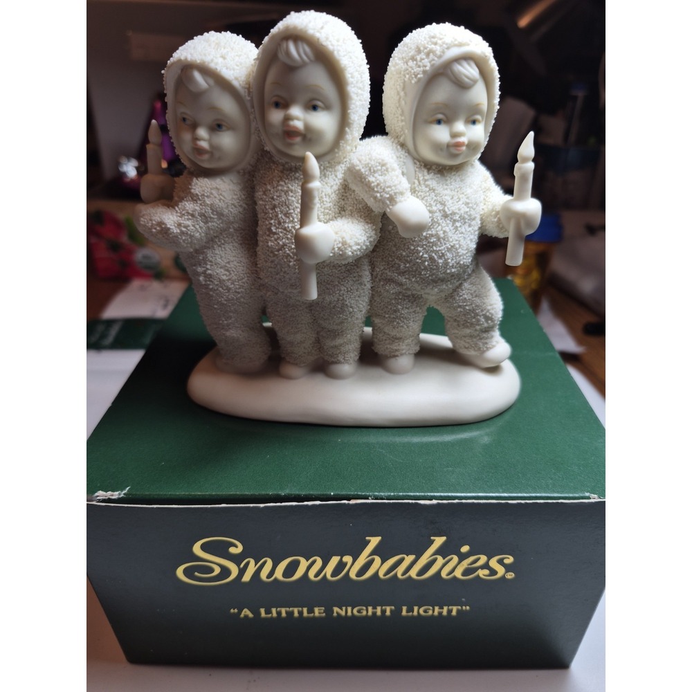 Department 56 Snowbabies A Little Night Light Figurine!!